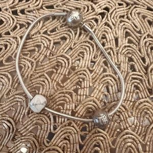 thin pandora bracelet